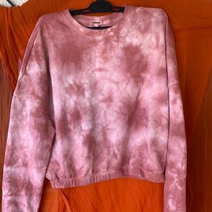 Garage Tie Dye Crop Sweater